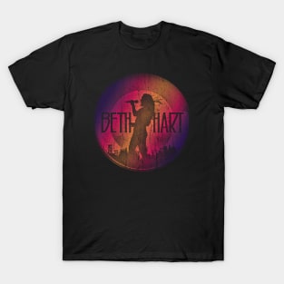 Beth Hart (Gradient art) Cracked T-Shirt